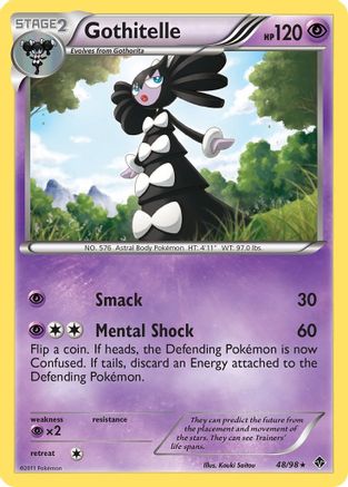 Gothitelle (48) (48) [Emerging Powers] Reverse Holofoil - Deck Out Gaming