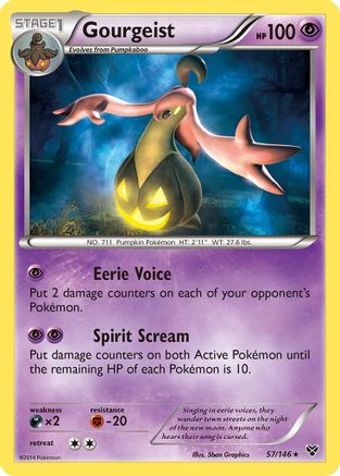 Gourgeist (57) [XY Base Set] Reverse Holofoil - Deck Out Gaming