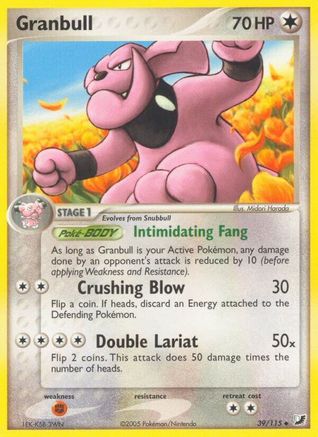 Granbull (39) [Unseen Forces] Reverse Holofoil - Deck Out Gaming