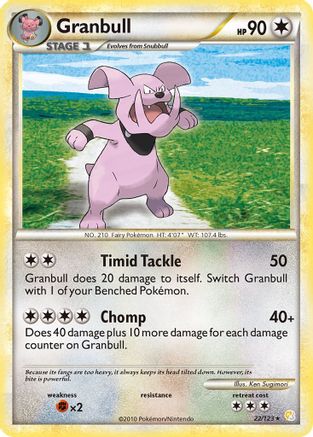 Granbull (22) [HeartGold SoulSilver] - Deck Out Gaming