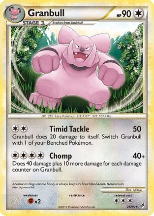 Granbull (26) [Call of Legends] Reverse Holofoil - Deck Out Gaming