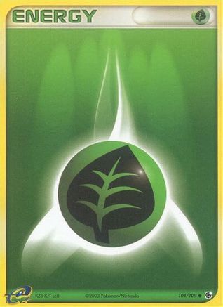 Grass Energy (104) [Ruby and Sapphire] - Deck Out Gaming