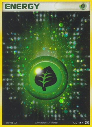 Grass Energy (101) [Emerald] Holofoil - Deck Out Gaming