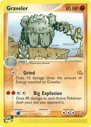Graveler - 29/97 (29) [Dragon] - Deck Out Gaming