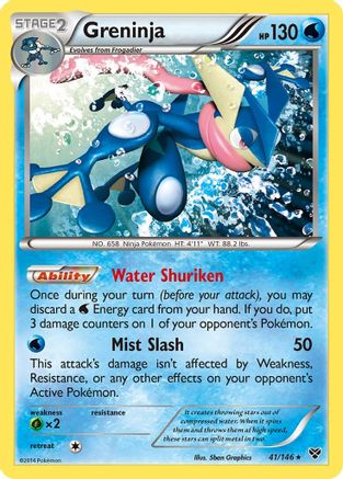 Greninja (41) [XY Base Set] Holofoil - Deck Out Gaming