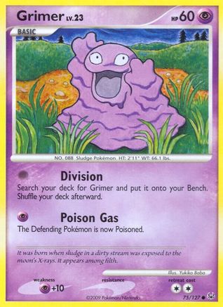 Grimer (75) [Platinum] Reverse Holofoil - Deck Out Gaming