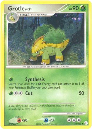 Grotle (49) [Diamond and Pearl] Reverse Holofoil - Deck Out Gaming