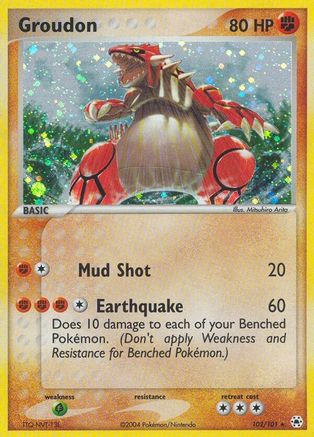 Groudon (102) [Hidden Legends] Holofoil - Deck Out Gaming