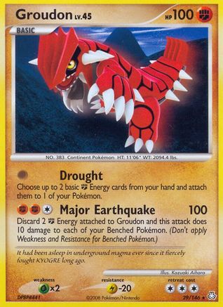 Groudon (29) [Legends Awakened] Reverse Holofoil - Deck Out Gaming