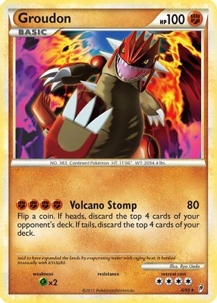 Groudon (6) [Call of Legends] Reverse Holofoil - Deck Out Gaming