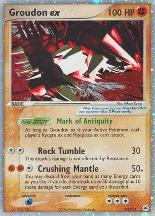 Groudon ex (93) [Hidden Legends] Holofoil - Deck Out Gaming