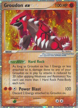 Groudon ex (93) [Crystal Guardians] Holofoil - Deck Out Gaming