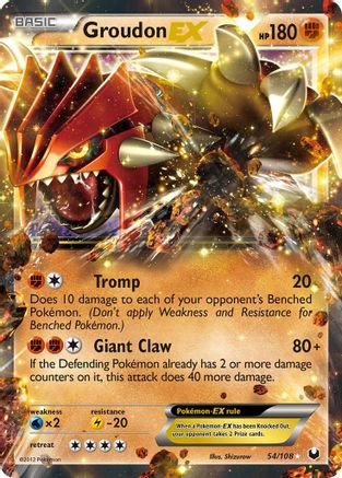 Groudon EX (54) [Dark Explorers] Holofoil - Deck Out Gaming