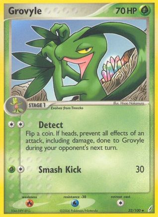 Grovyle (32) [Crystal Guardians] Reverse Holofoil - Deck Out Gaming
