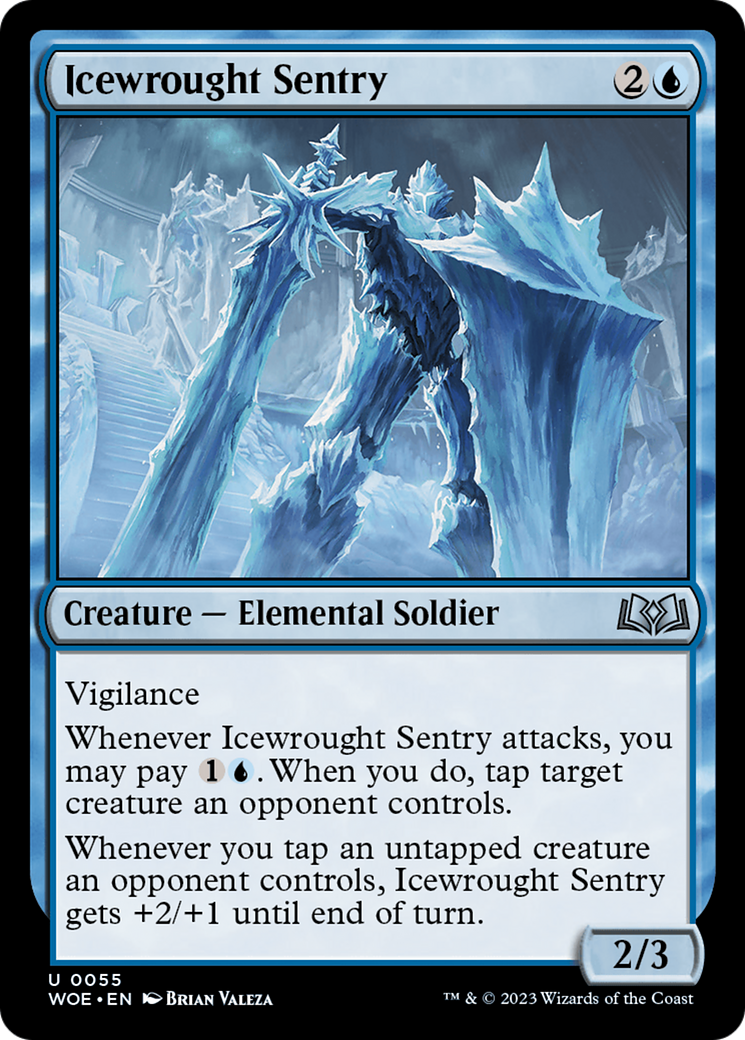 Icewrought Sentry (55) [Wilds of Eldraine] - Deck Out Gaming