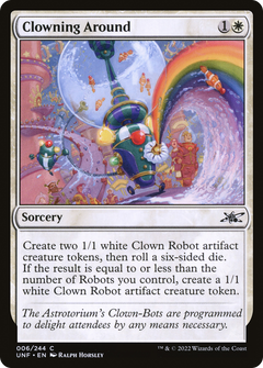 Clowning Around (6) [Unfinity] foil - Deck Out Gaming