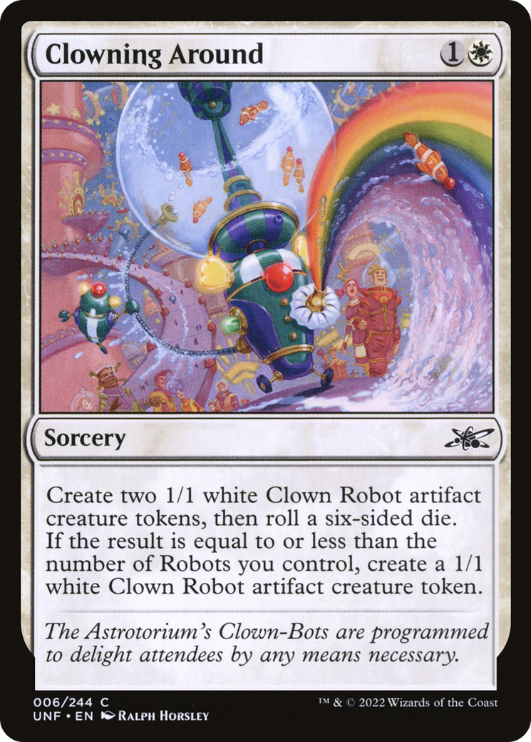 Clowning Around (6) [Unfinity] foil - Deck Out Gaming