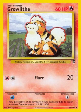 Growlithe (45) [Legendary Collection] - Deck Out Gaming