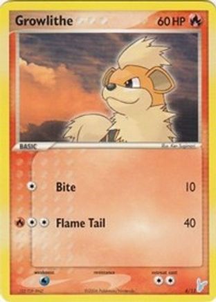 Growlithe (4) [EX Trainer Kit 2: Plusle & Minun] - Deck Out Gaming