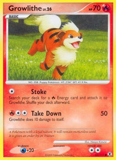 Growlithe (63) [Rising Rivals] Reverse Holofoil - Deck Out Gaming