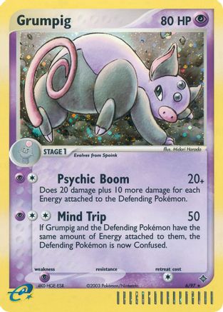 Grumpig (6) [Dragon] Holofoil - Deck Out Gaming