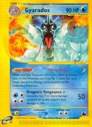 Gyarados (11) (11) [Skyridge] - Deck Out Gaming