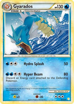 Gyarados (4) [HeartGold SoulSilver] Holofoil - Deck Out Gaming