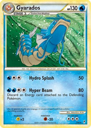 Gyarados (7) [Call of Legends] Holofoil - Deck Out Gaming