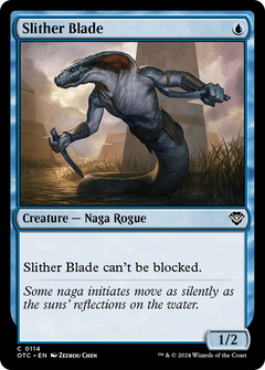 Slither Blade (114) [Outlaws of Thunder Junction Commander] - Deck Out Gaming