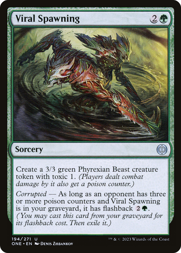 Viral Spawning (194) [Phyrexia: All Will Be One] - Deck Out Gaming