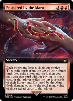 Ensnared by the Mara (Extended Art) (384) [Doctor Who] foil - Deck Out Gaming