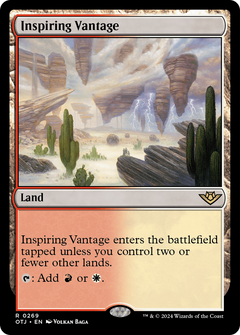 Inspiring Vantage (269) [Outlaws of Thunder Junction] - Deck Out Gaming