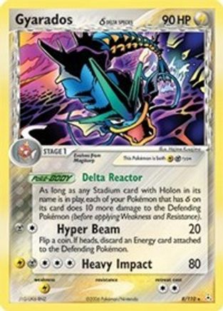 Gyarados (Delta Species) (8) [Holon Phantoms] Holofoil - Deck Out Gaming