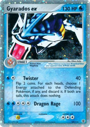Gyarados ex (109) [FireRed & LeafGreen] Holofoil - Deck Out Gaming