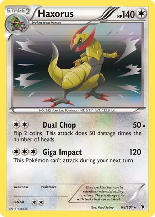 Haxorus (88) [Noble Victories] Holofoil - Deck Out Gaming