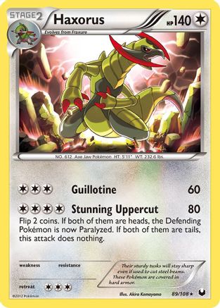 Haxorus (89) [Dark Explorers] Holofoil - Deck Out Gaming