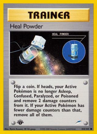 Heal Powder (104) [Neo Destiny] 1st Edition - Deck Out Gaming