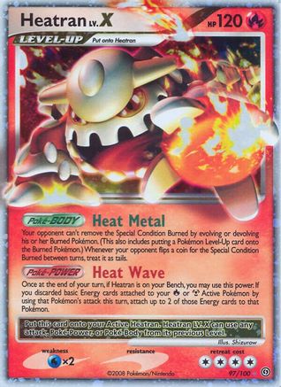 Heatran LV.X (97) [Stormfront] Holofoil - Deck Out Gaming