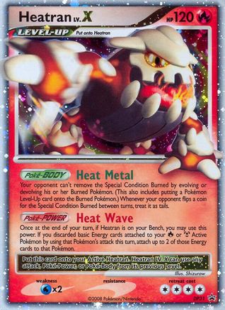 Heatran LV.X - DP31 (DP31) [Diamond and Pearl Promos] Holofoil - Deck Out Gaming