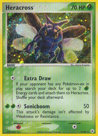 Heracross (7) [Hidden Legends] Holofoil - Deck Out Gaming