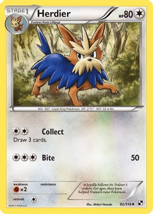 Herdier (82) [Black and White] - Deck Out Gaming