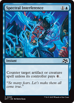 Spectral Interference (63) [Aetherdrift] foil - Deck Out Gaming
