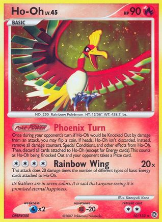 Ho-Oh (10) [Secret Wonders] Holofoil - Deck Out Gaming