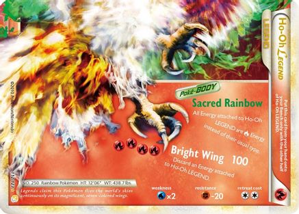 Ho-Oh Legend (Bottom) (112) [HeartGold SoulSilver] Holofoil - Deck Out Gaming