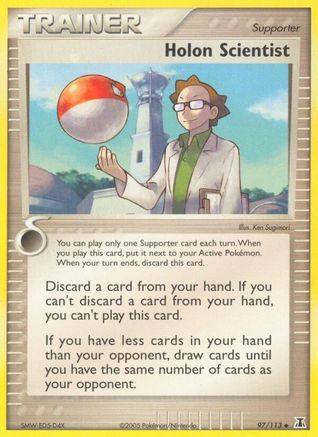 Holon Scientist (97) [Delta Species] - Deck Out Gaming