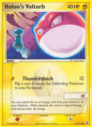 Holon's Voltorb (71) [Delta Species] - Deck Out Gaming