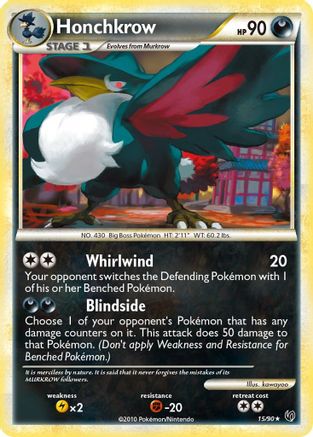 Honchkrow (15) (15) [Undaunted] - Deck Out Gaming