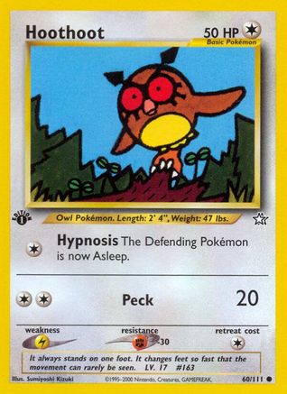 Hoothoot (60) [Neo Genesis] 1st Edition - Deck Out Gaming