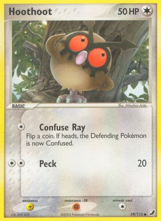Hoothoot (59) [Unseen Forces] - Deck Out Gaming