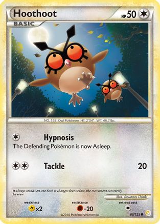 Hoothoot (66) [HeartGold SoulSilver] - Deck Out Gaming